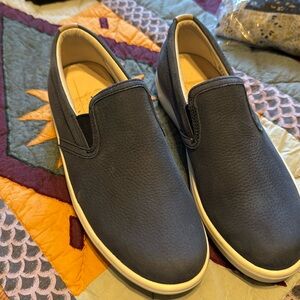 Ecco Blue Casual Slip-On Sneakers